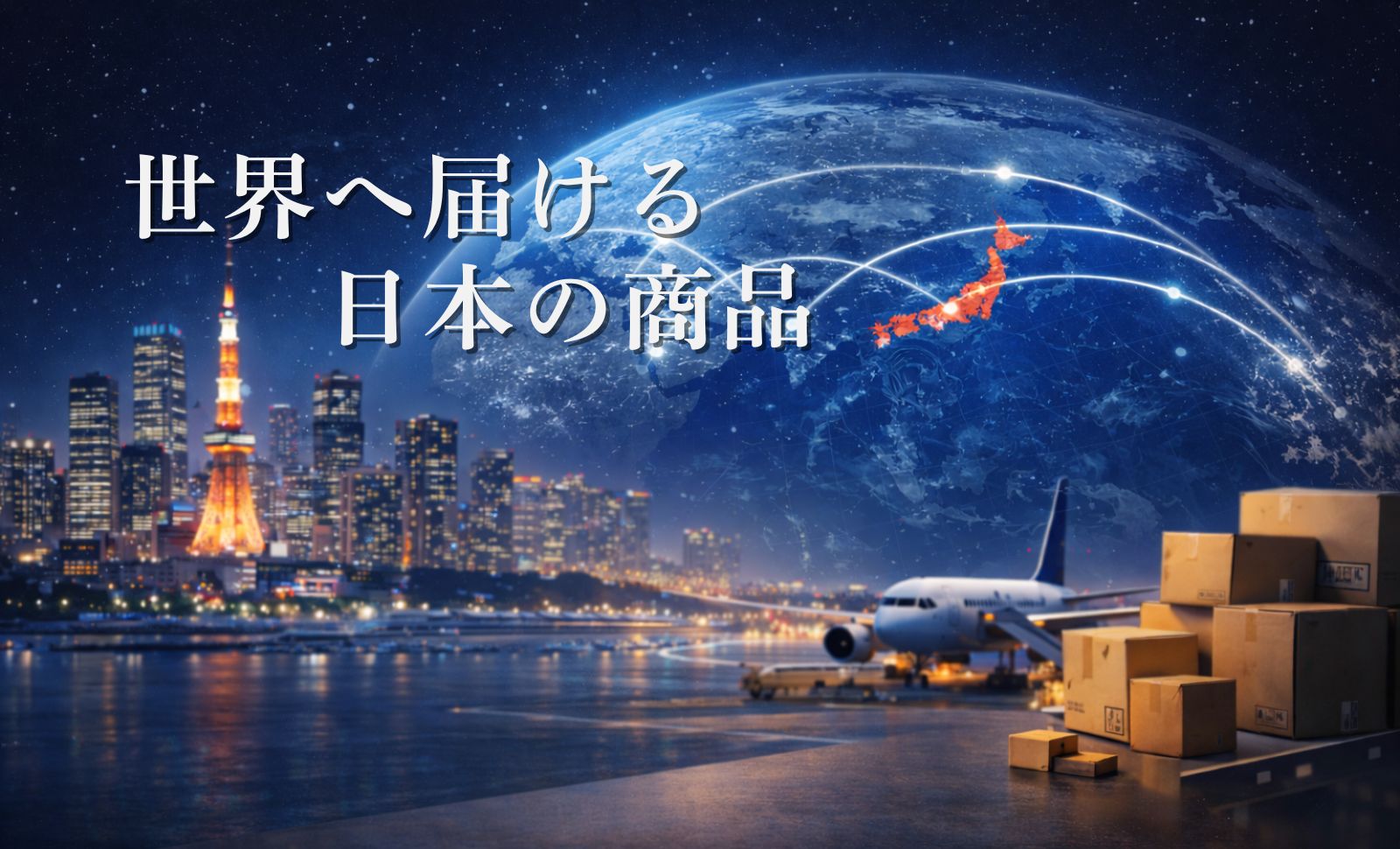 海外から日本の商品を届ける新しい仕組み
